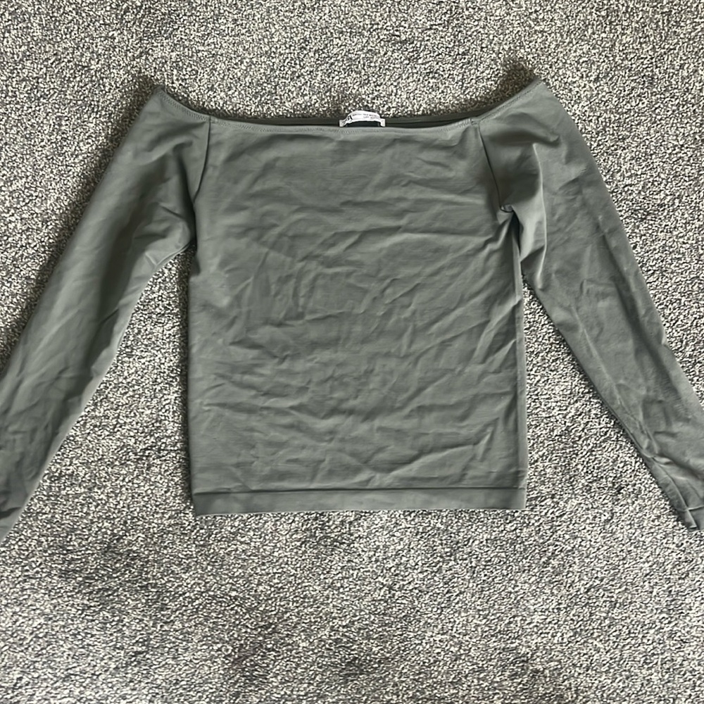 Zara off the shoulder long sleeve
